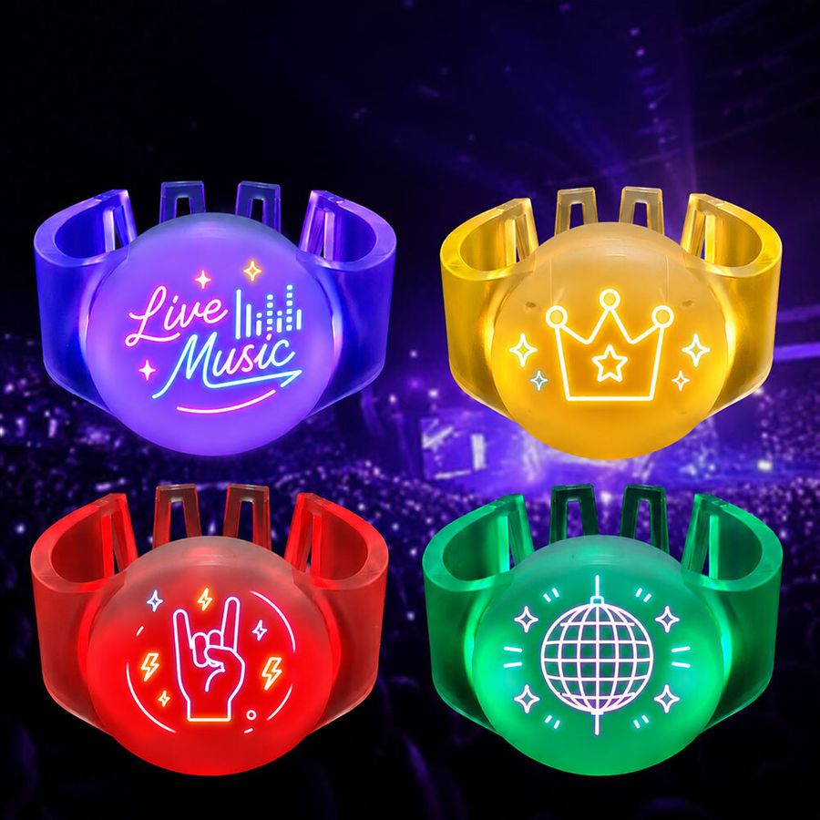 Glow Cheer Wristbands - Imprint Now - UK