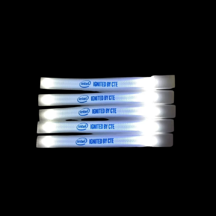 Glow Velcro Wristbands - Imprint Now - UK