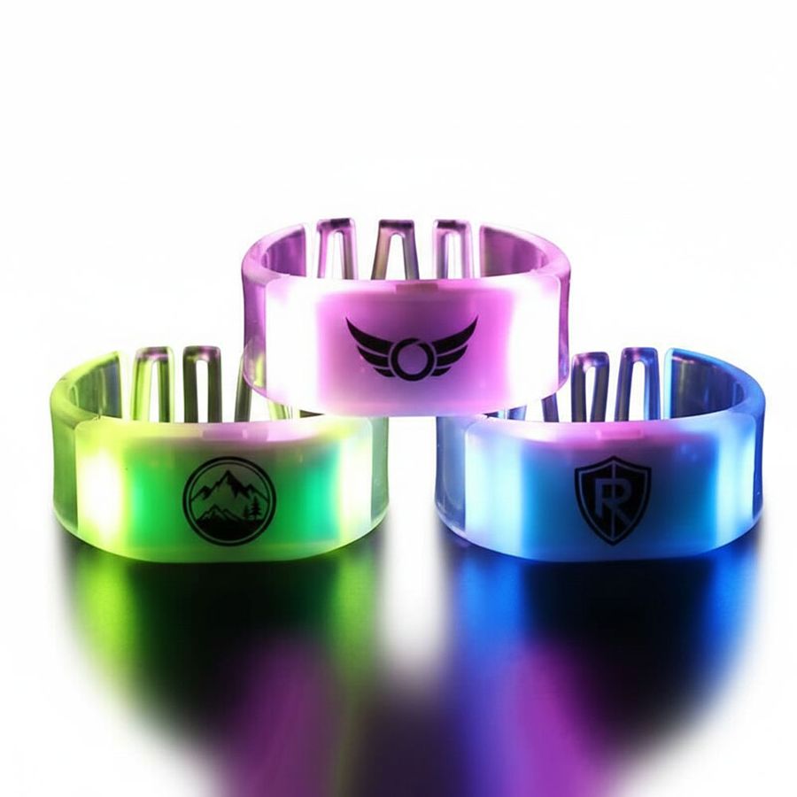 Glow Bangle Wristbands - Imprint Now - UK