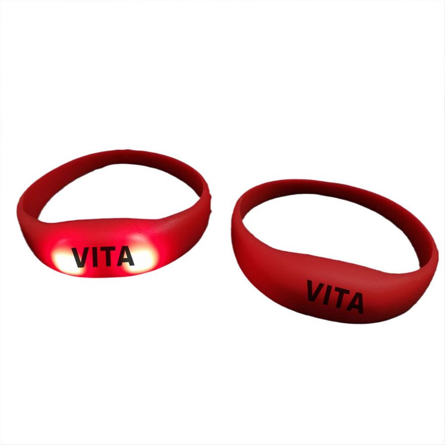 Light Up Silicone Wristbands - Imprint Now - UK