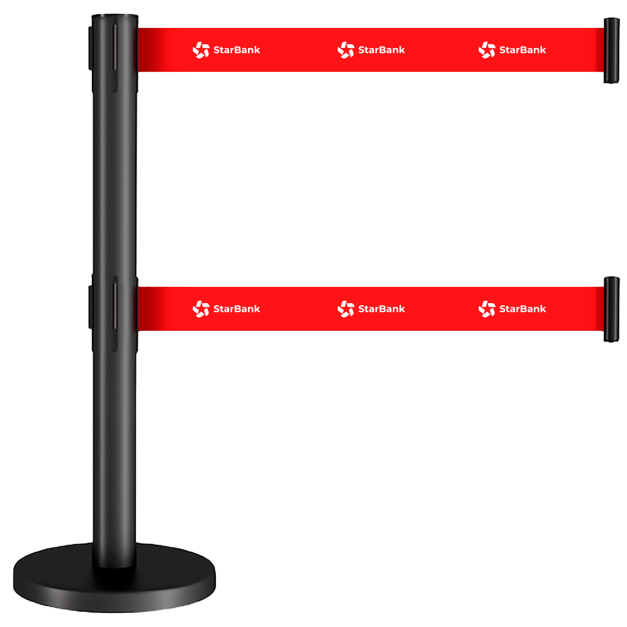 Dual Belts Stanchions - Imprint Now - UK