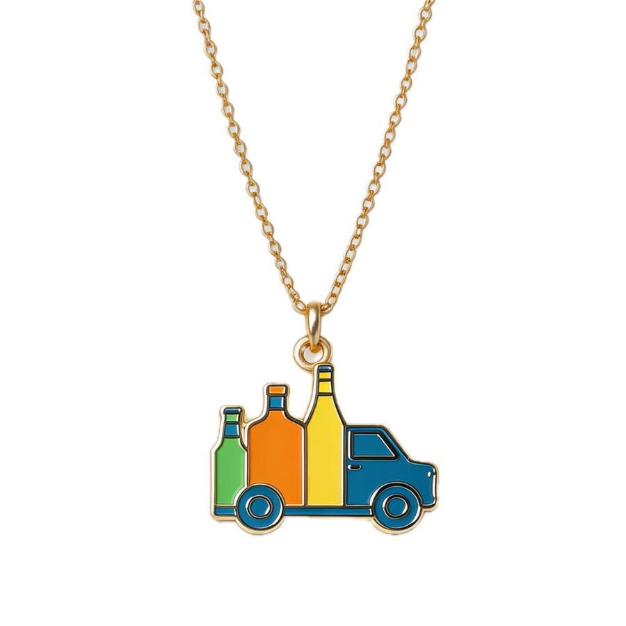Hard Enamel Charm Necklaces - Imprint Now - UK