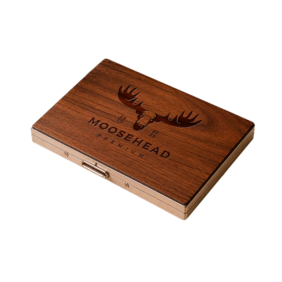 Metal Framed Wooden Cigarette Cases - Imprint Now - UK