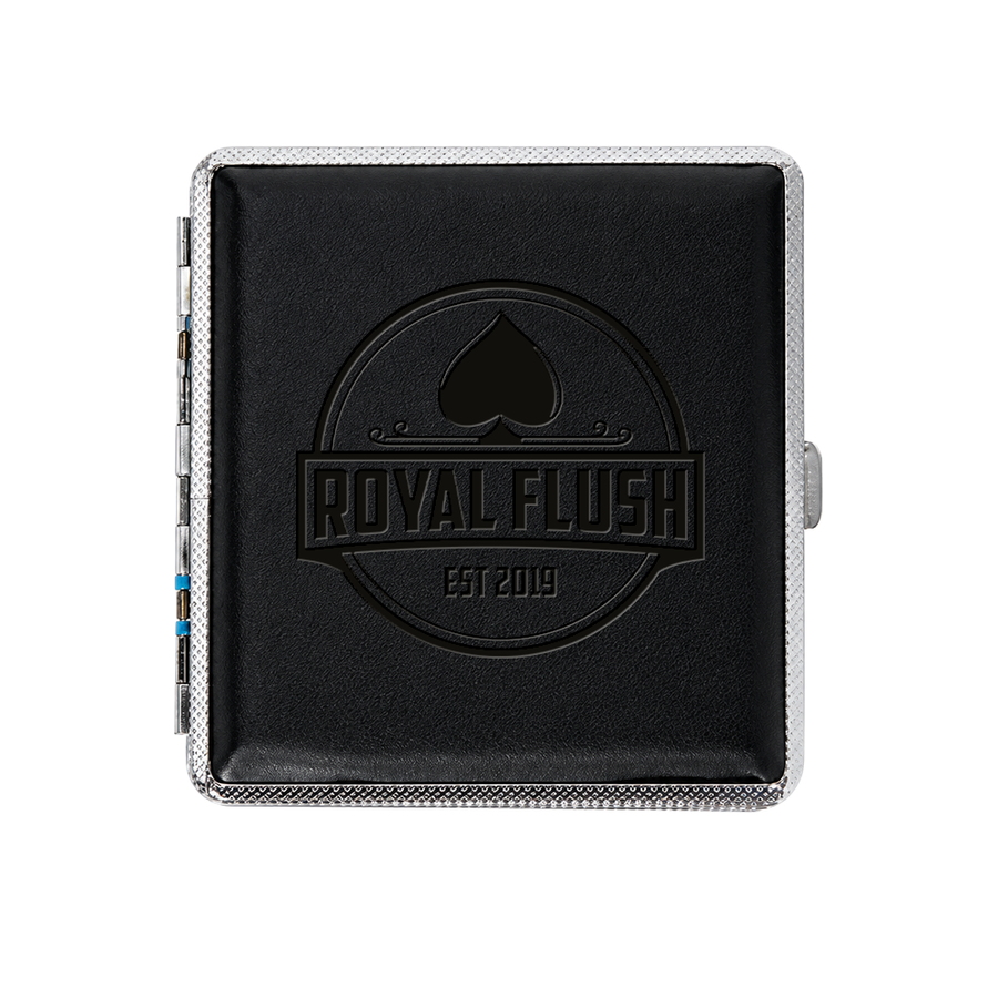 Leather Grain Metal Cigarette Cases - Imprint Now - UK
