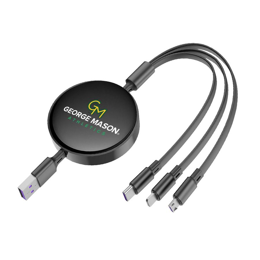 Soft Silicone 3-in-1 Charging Cables - Imprint Now - UK