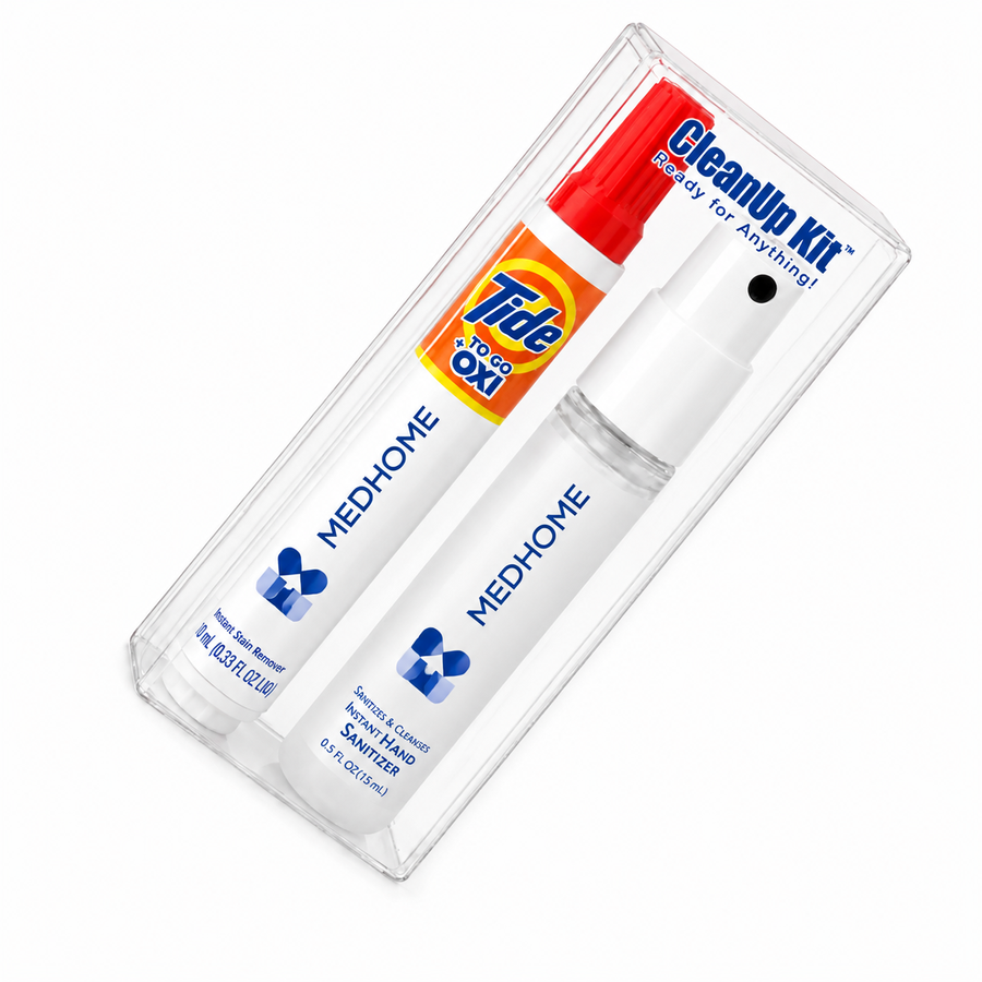 CleanUp Kit - Tide® to Go + Oxi and Sani-Pen® Clipless™ Travel Kits - Imprint Now - UK