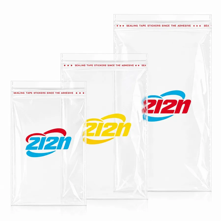 Resealable Clear Poly Bags - Imprint Now - UK
