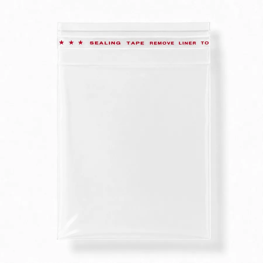 Resealable Clear Poly Bags - Imprint Now - UK