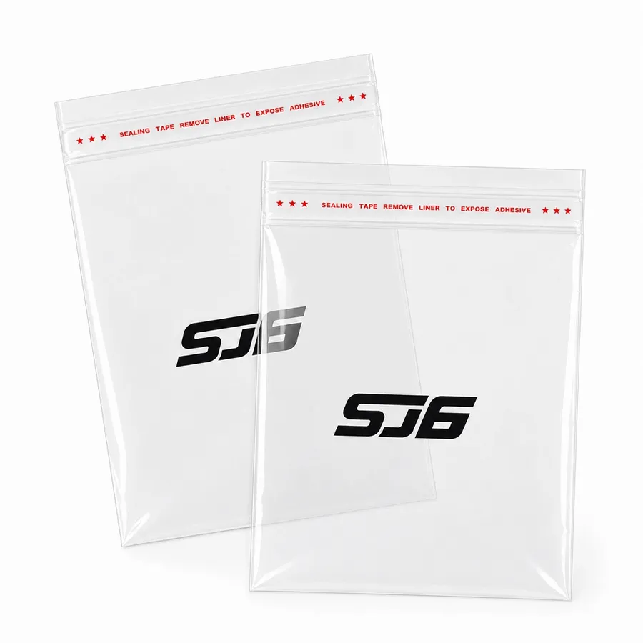 Resealable Clear Poly Bags - Imprint Now - UK