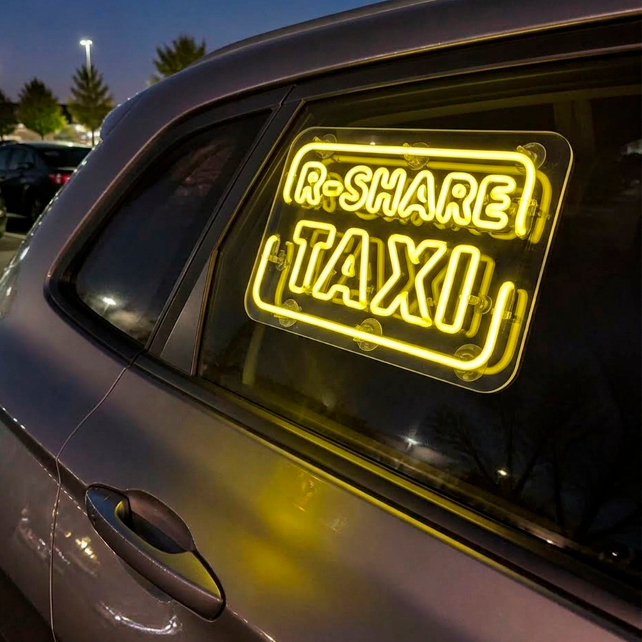 Illuminated Vehicle Sign - Imprint Now - UK