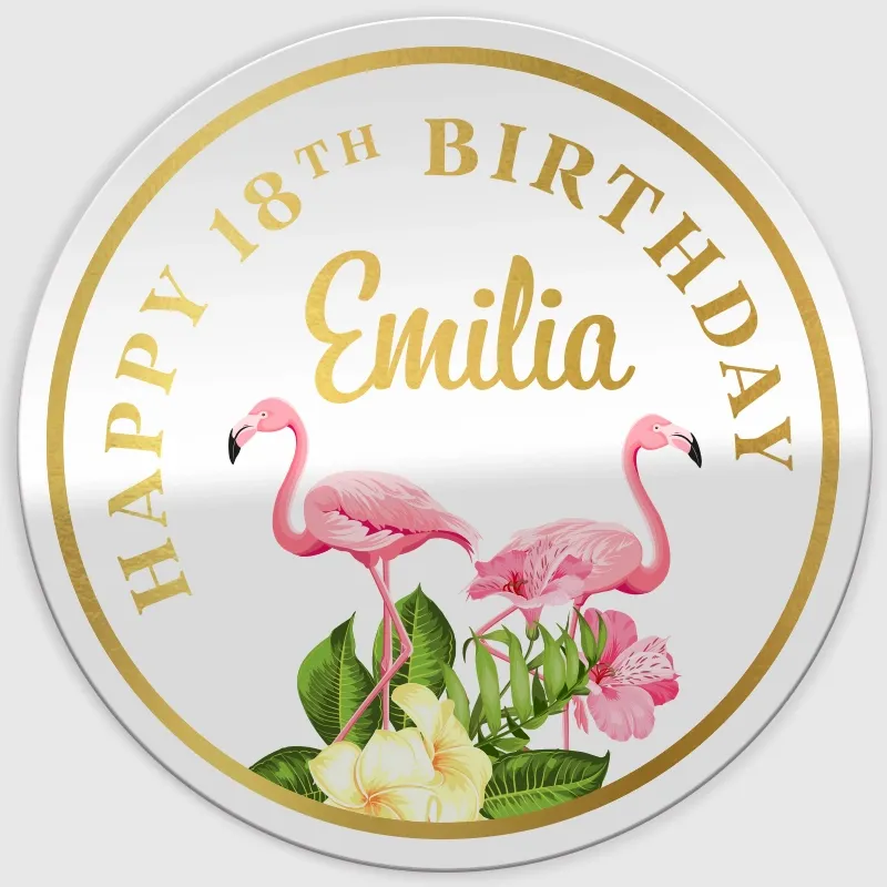 Metallic Sticker+UV Printed - Imprint Now - UK