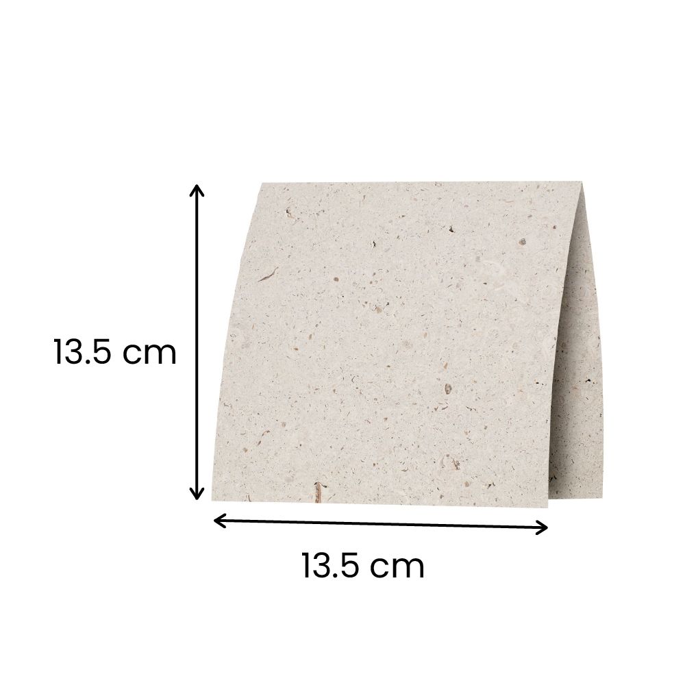 13.5 cm x 13.5 cm (folded)